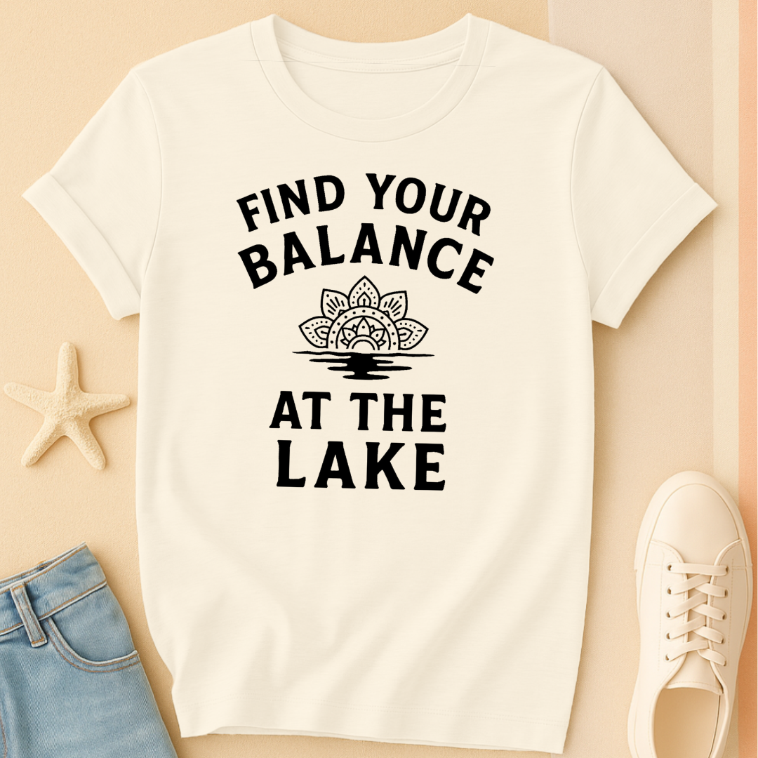 Lake Balance Mandala T-Shirt