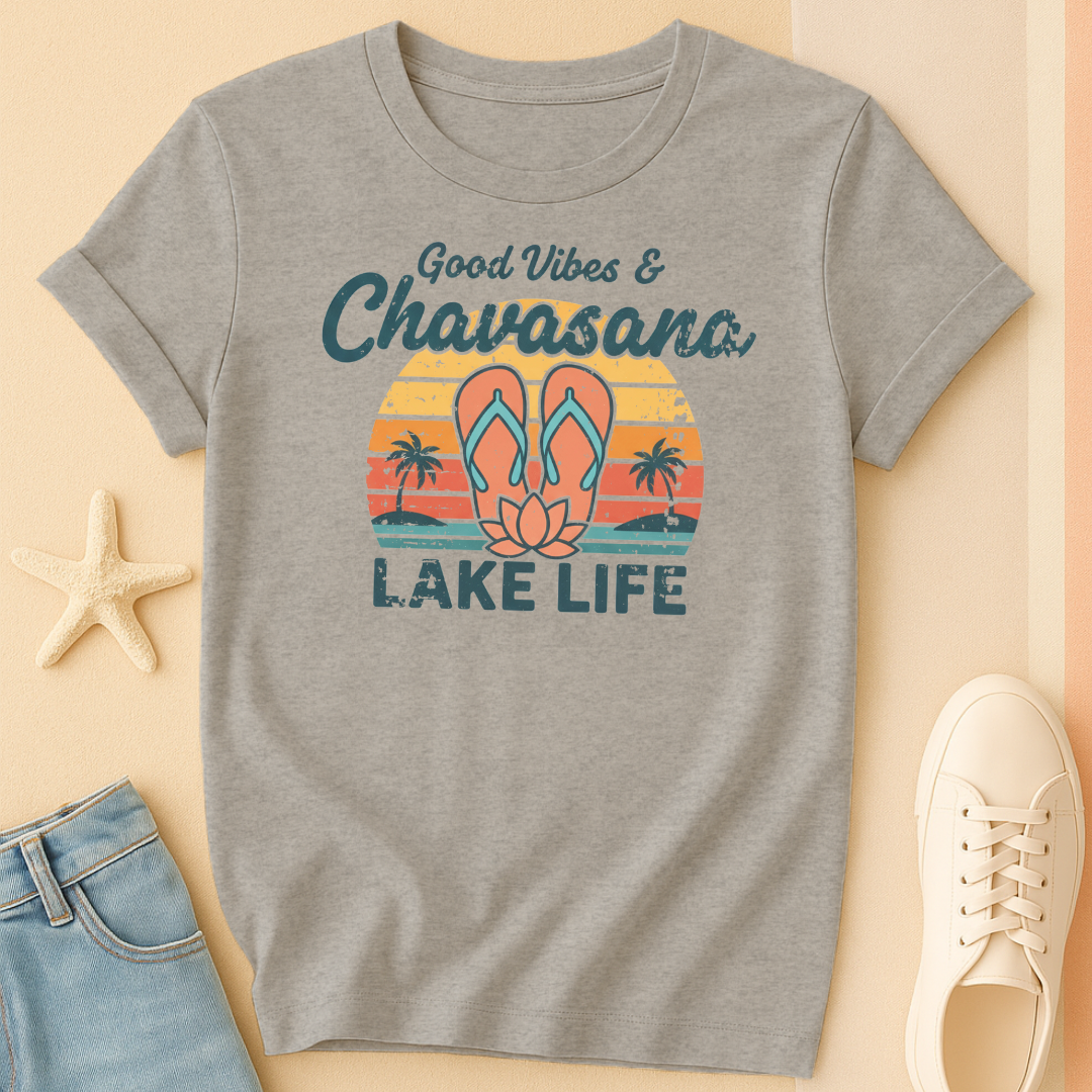 Good Vibes Chavasana T-Shirt