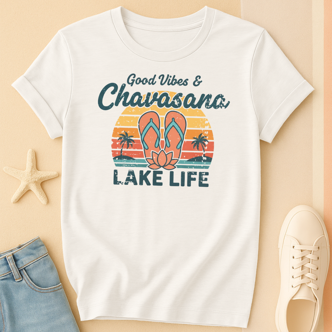 Good Vibes Chavasana T-Shirt