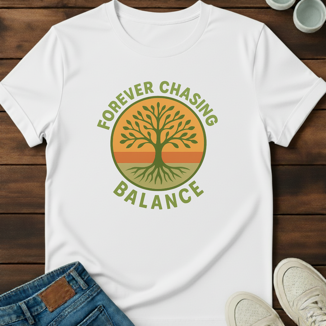 Earthy Tree Balance Tee