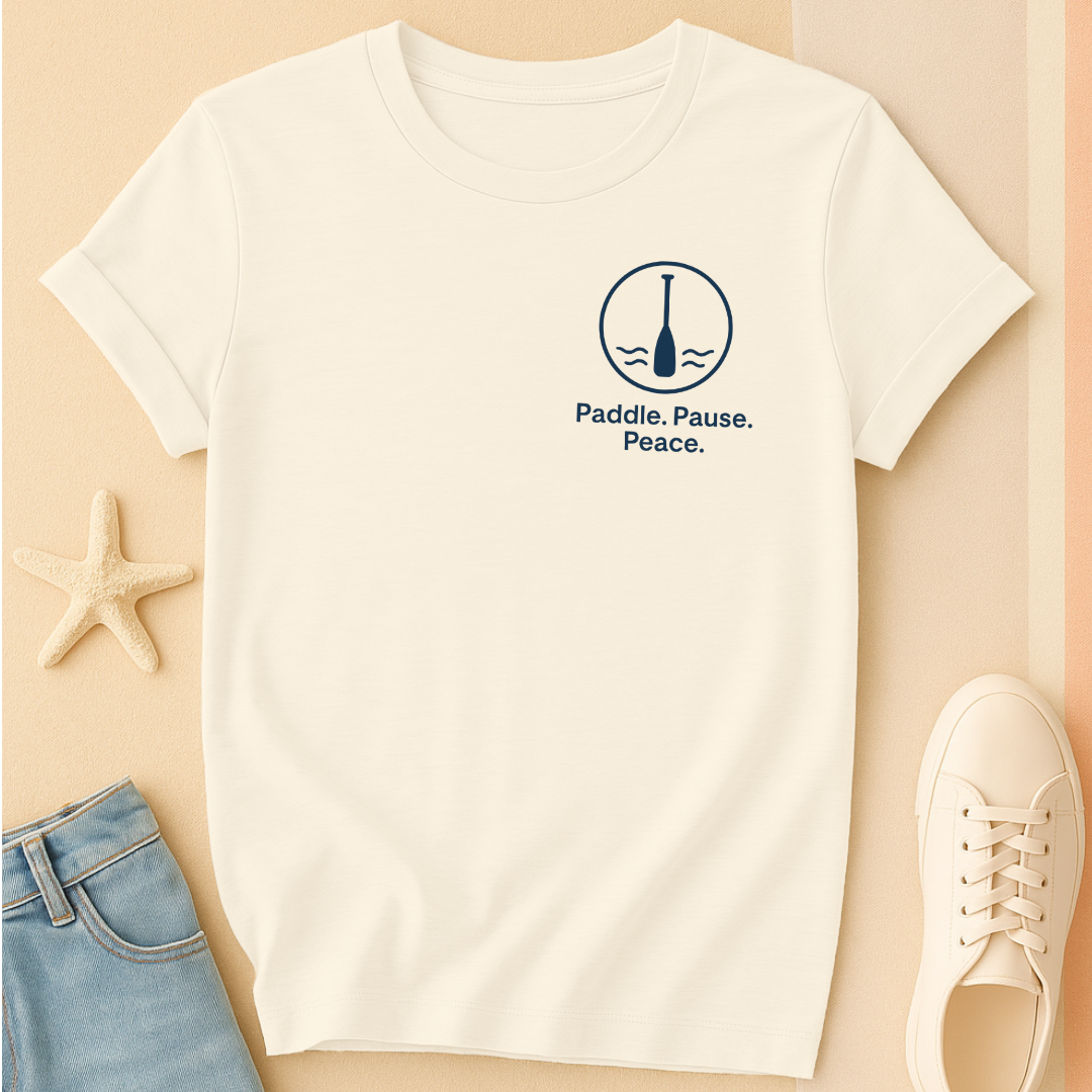 Peace Paddle Waves Tee