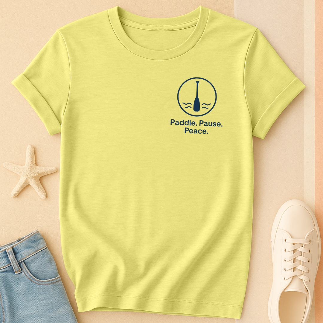 Peace Paddle Waves Tee