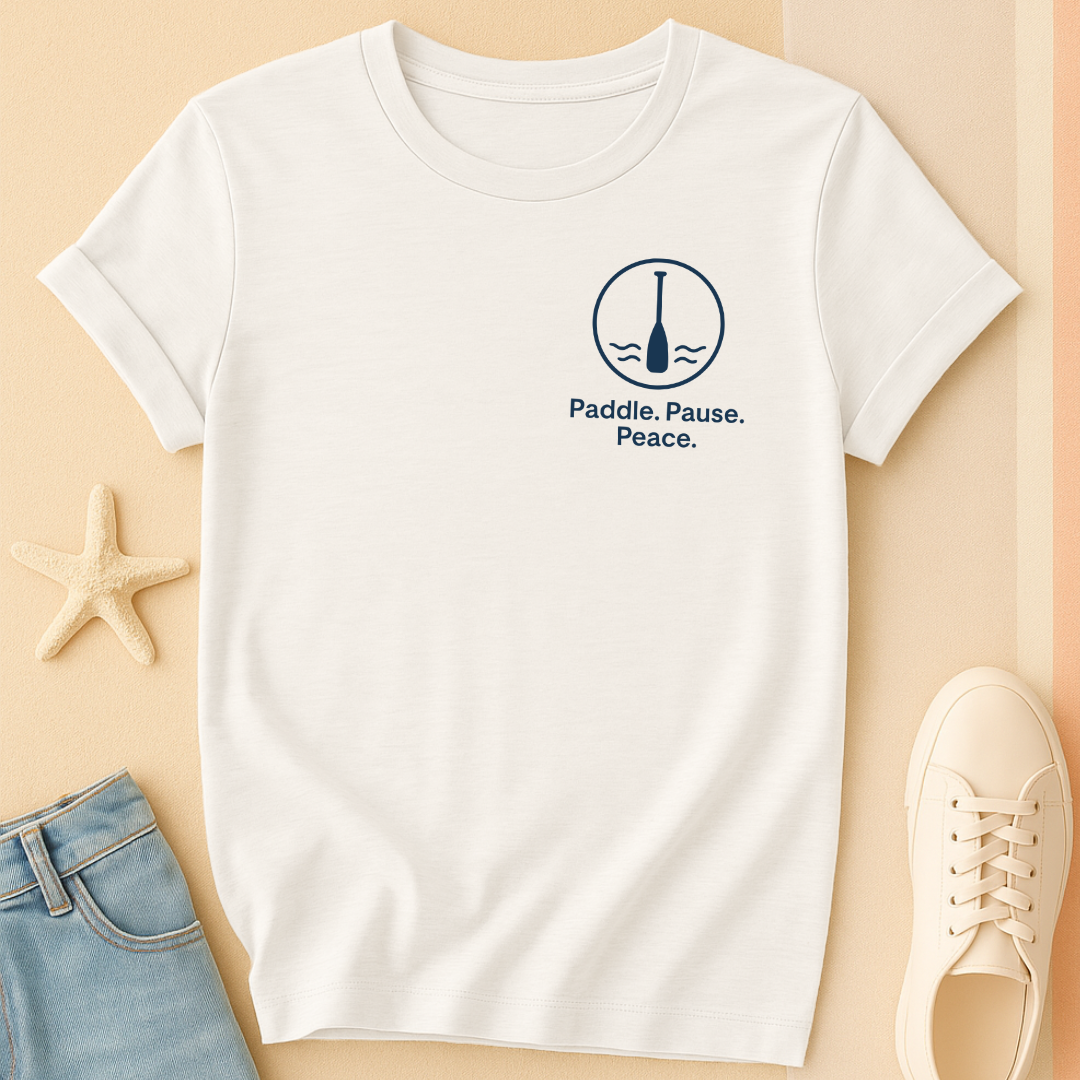 Peace Paddle Waves Tee
