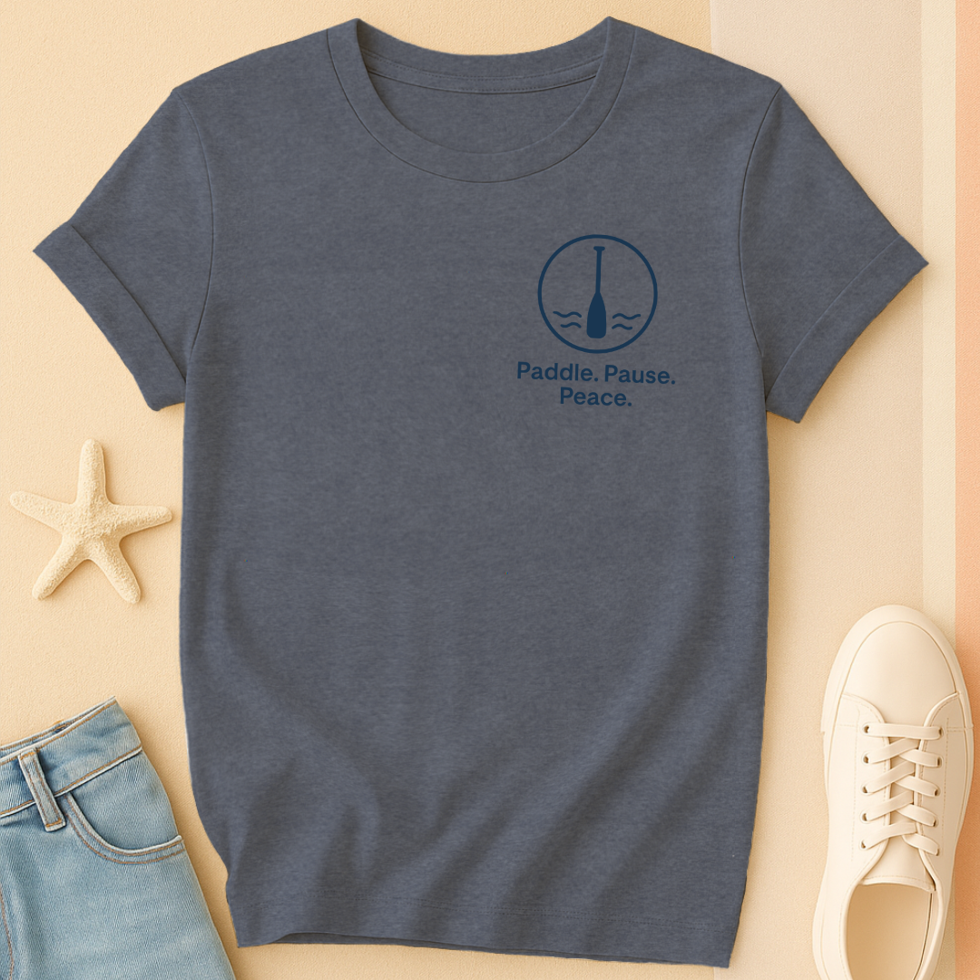 Peace Paddle Waves Tee