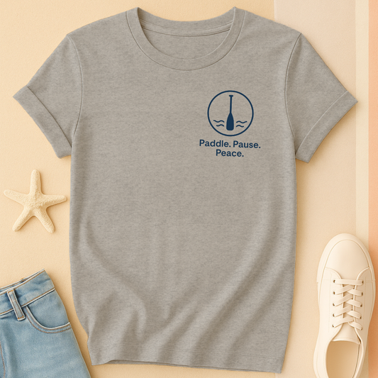 Peace Paddle Waves Tee
