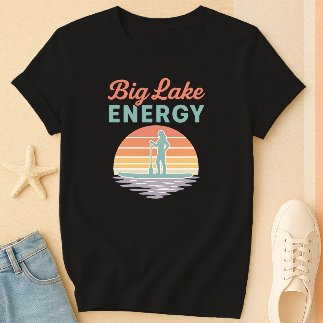 Big Lake Energy Retro Tee