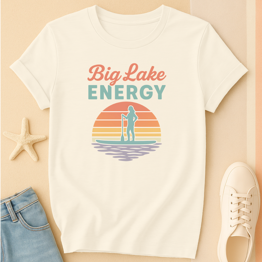 Big Lake Energy Retro Tee