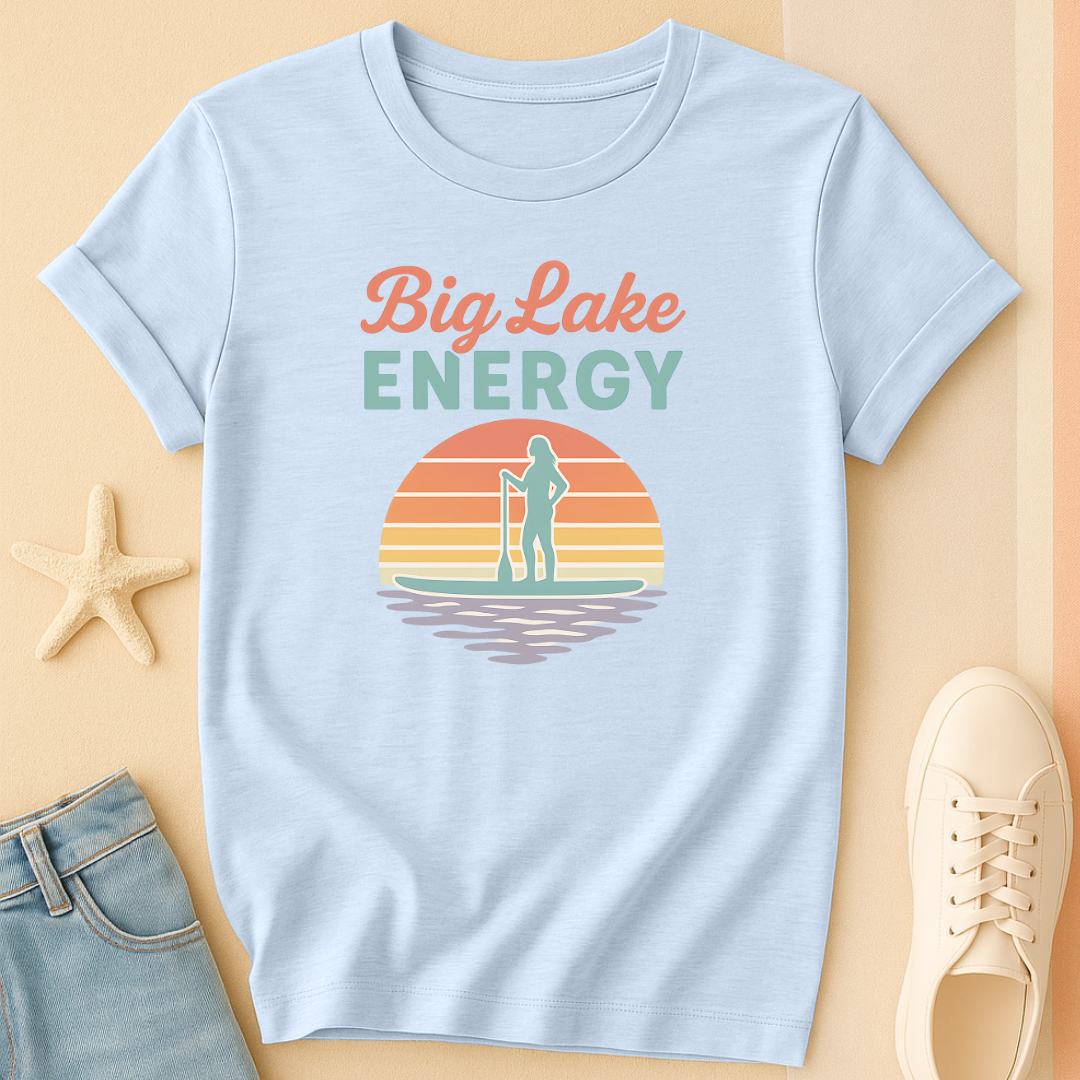 Big Lake Energy Retro Tee