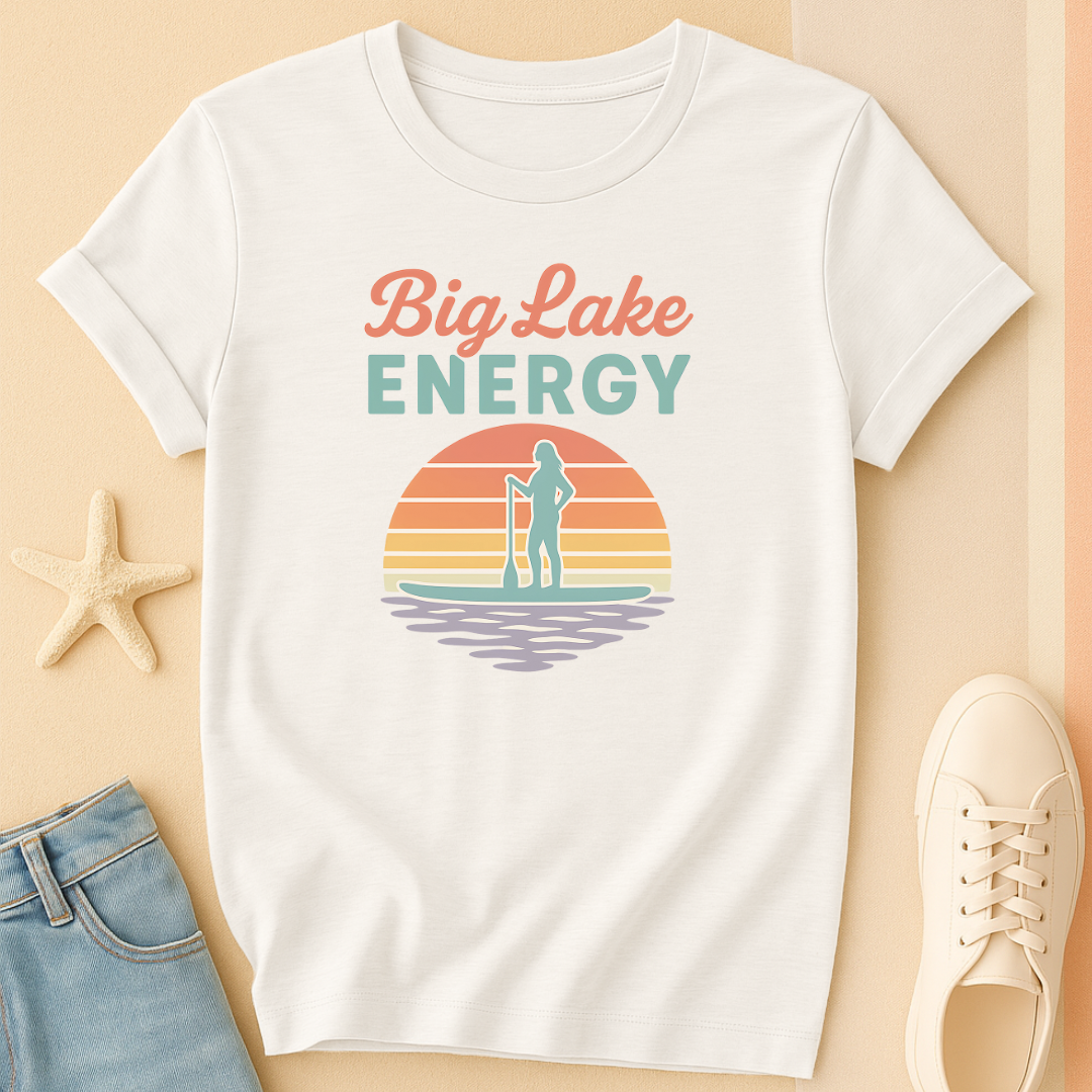 Big Lake Energy Retro Tee