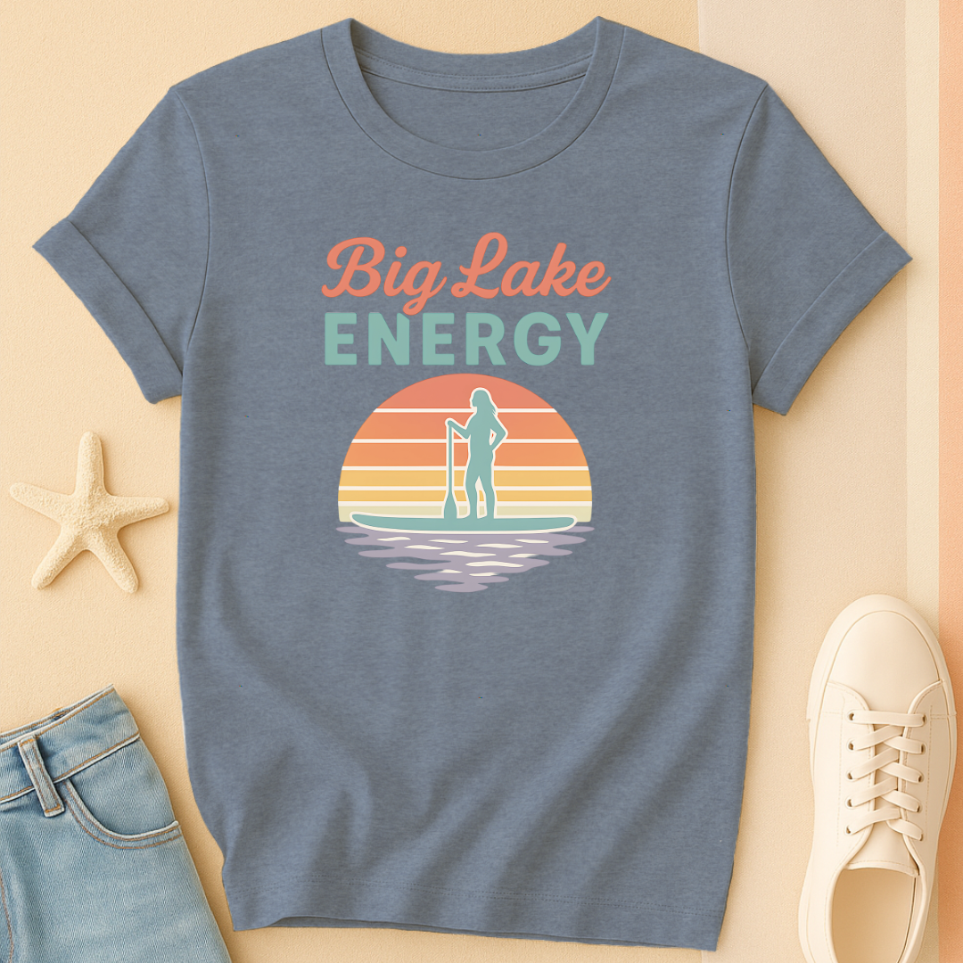 Big Lake Energy Retro Tee