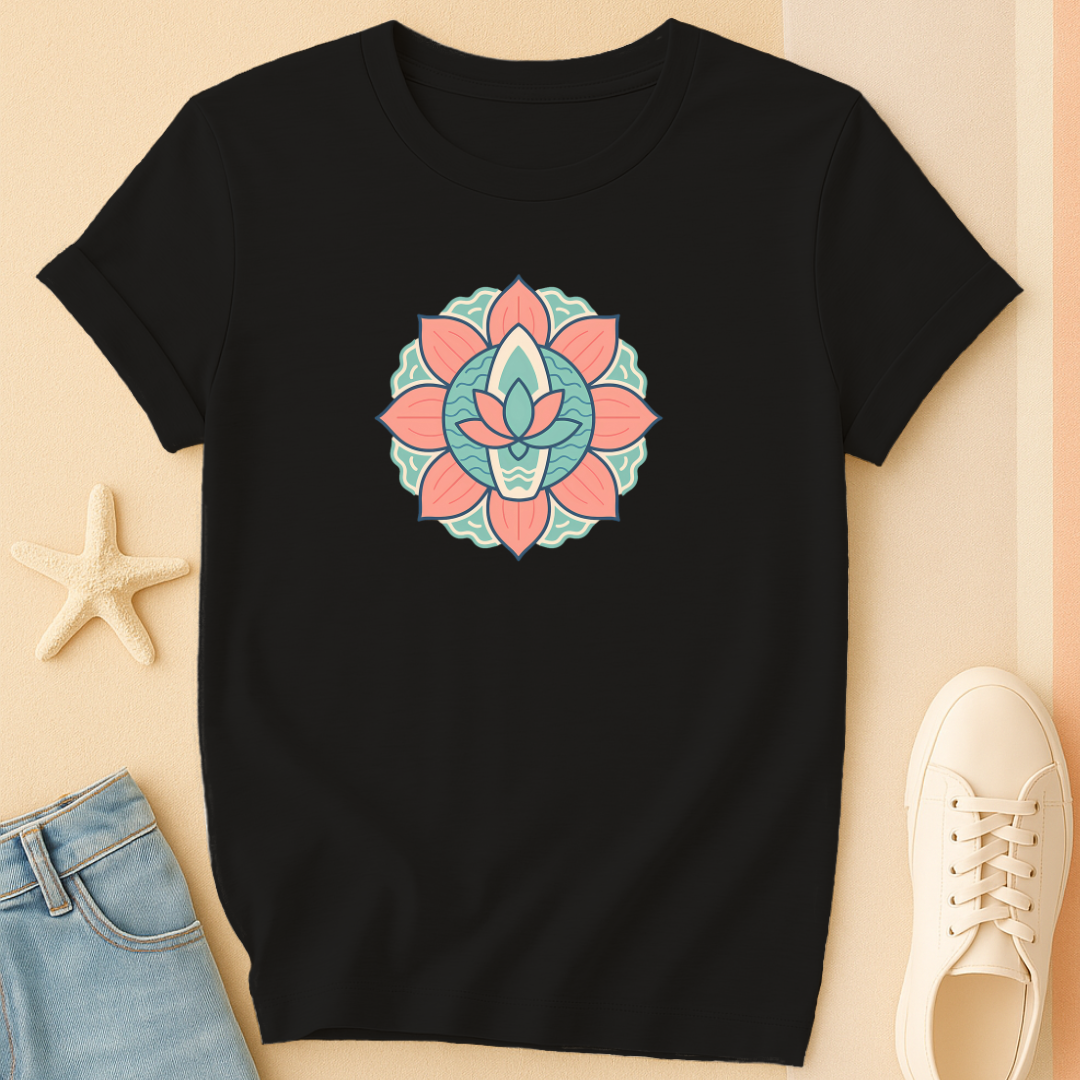 SUP Lotus Badge Tee