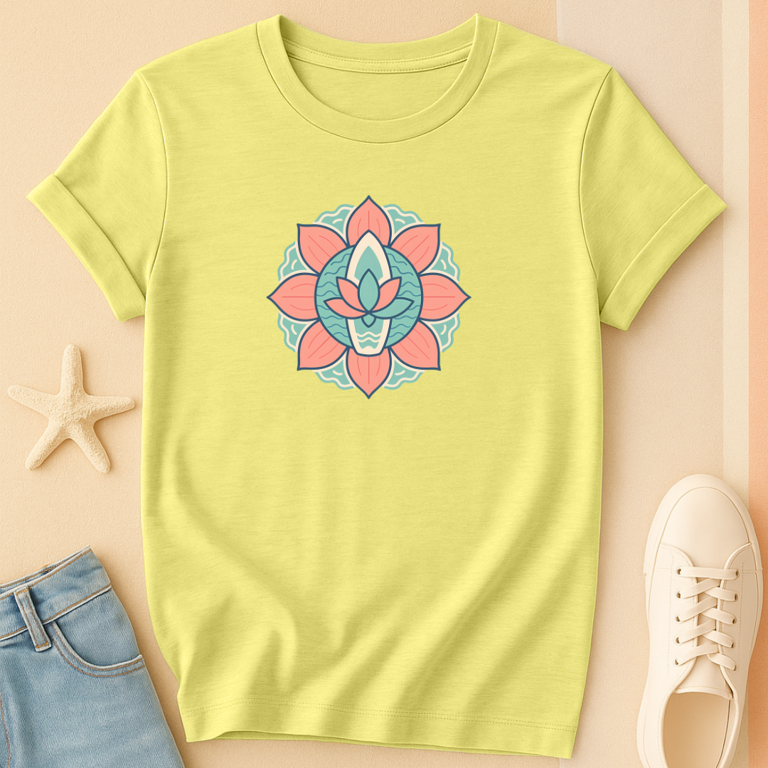 SUP Lotus Badge Tee