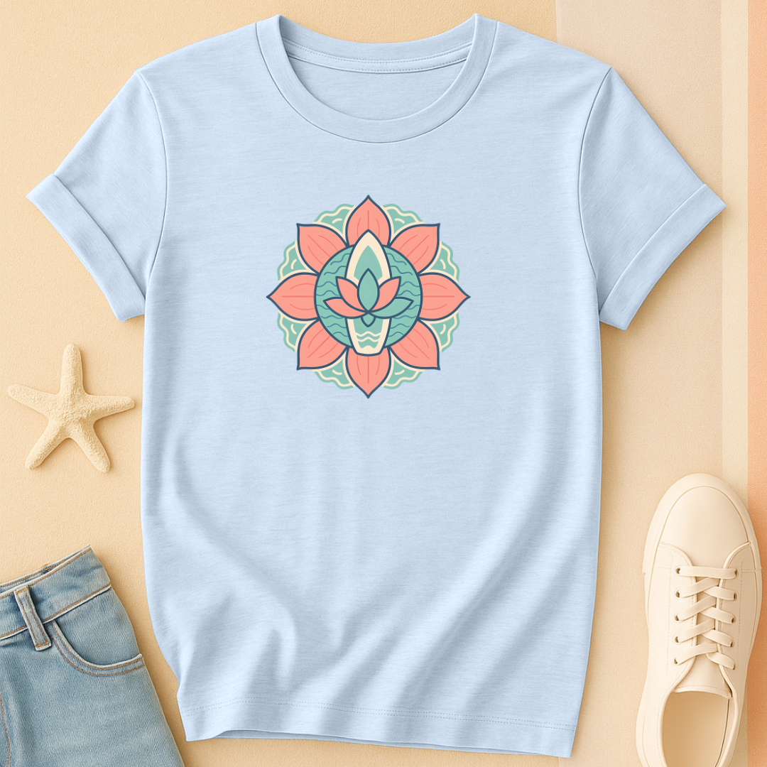 SUP Lotus Badge Tee