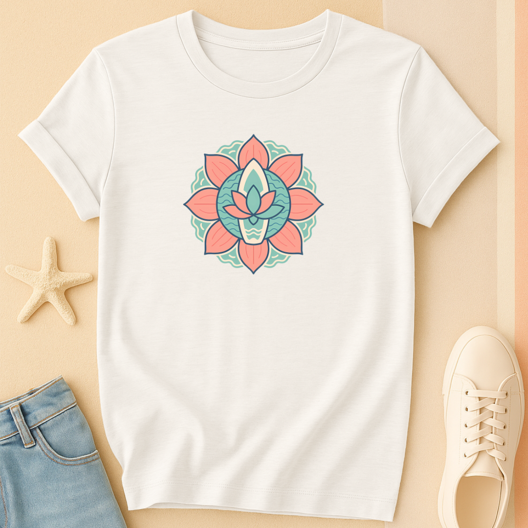 SUP Lotus Badge Tee