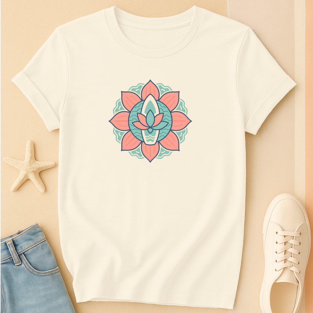 SUP Lotus Badge Tee