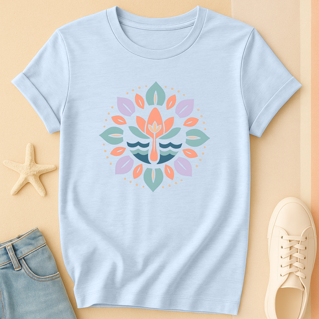 Wave Mandala Tee