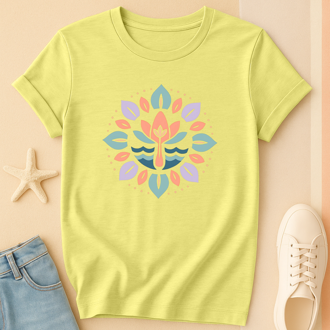 Wave Mandala Tee