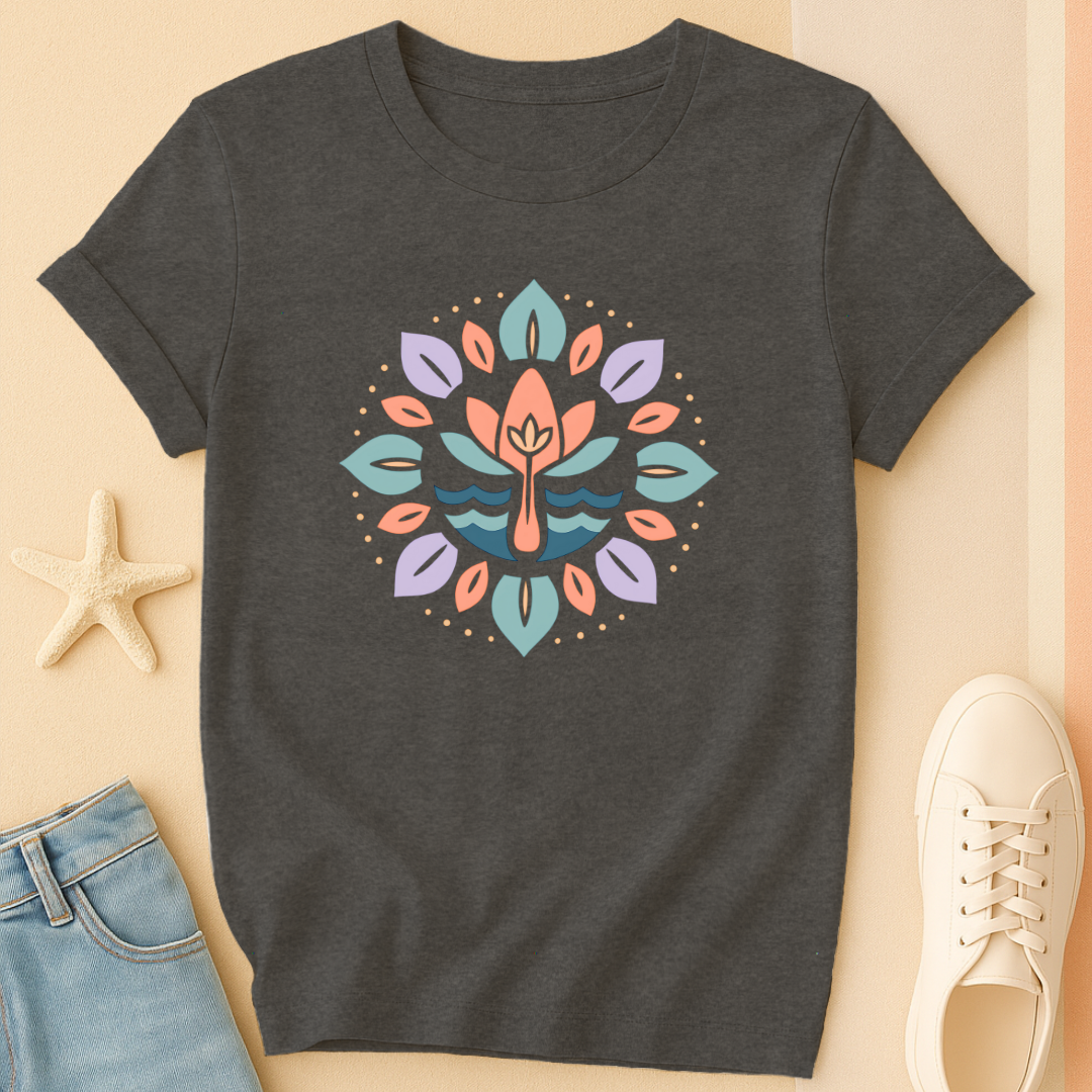 Wave Mandala Tee