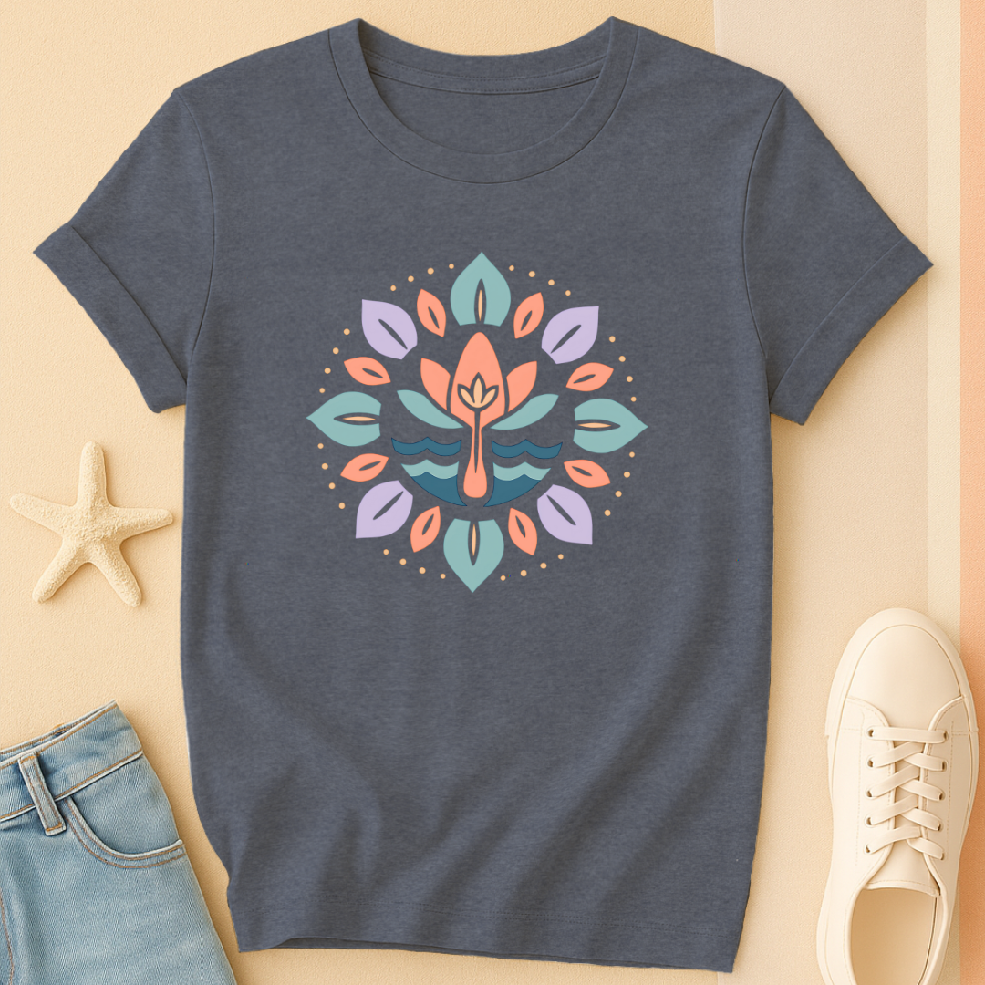 Wave Mandala Tee
