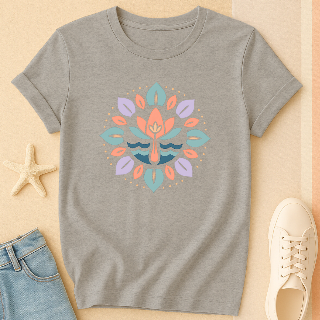 Wave Mandala Tee
