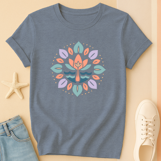 Wave Mandala Tee