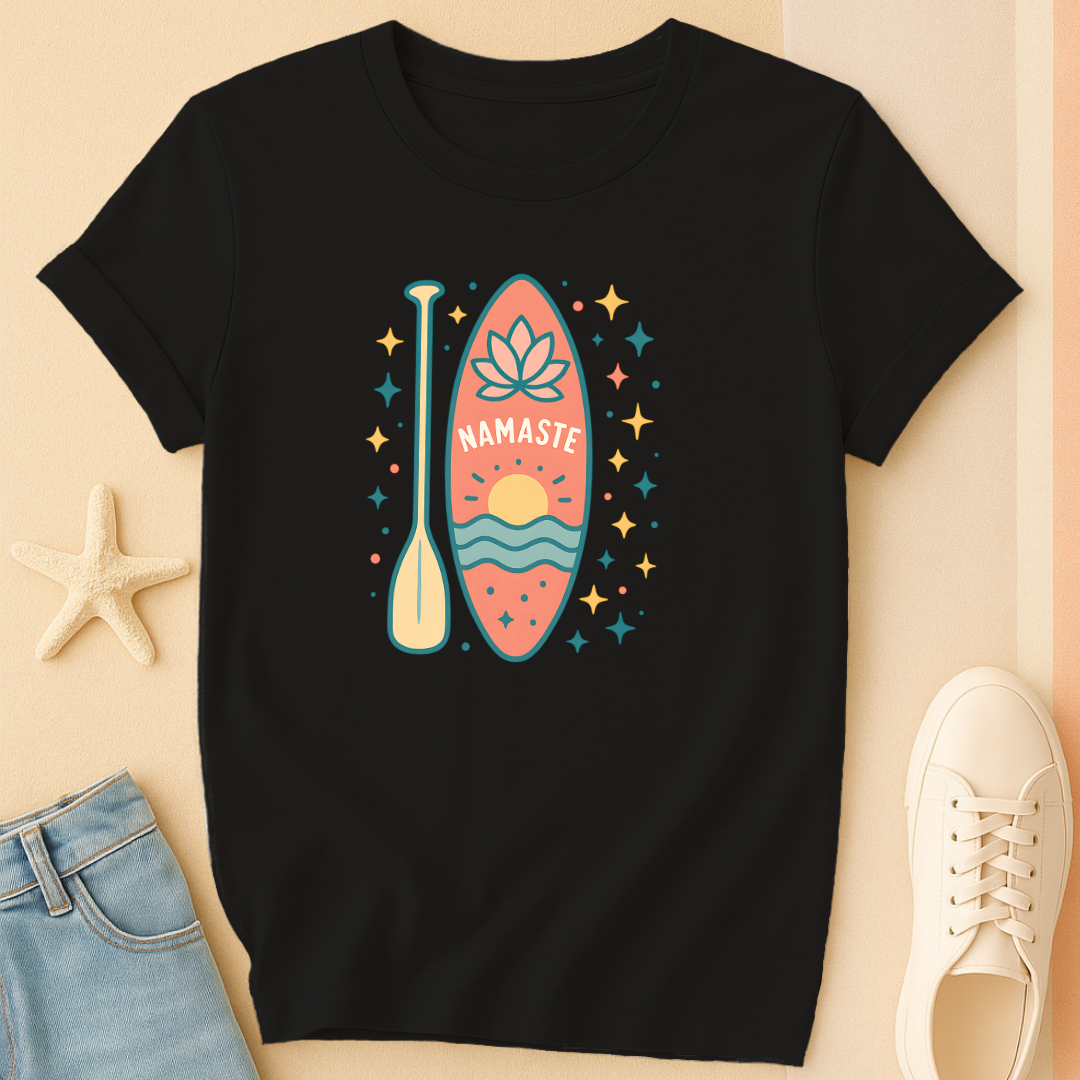 Namaste Retro Stars Tee