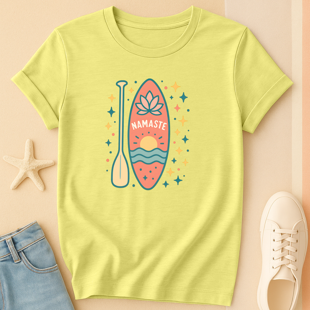 Namaste Retro Stars Tee