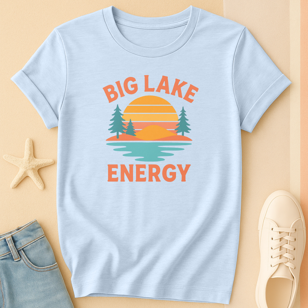 Lake Tree Energy Tee