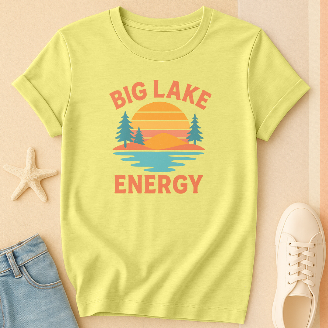 Lake Tree Energy Tee