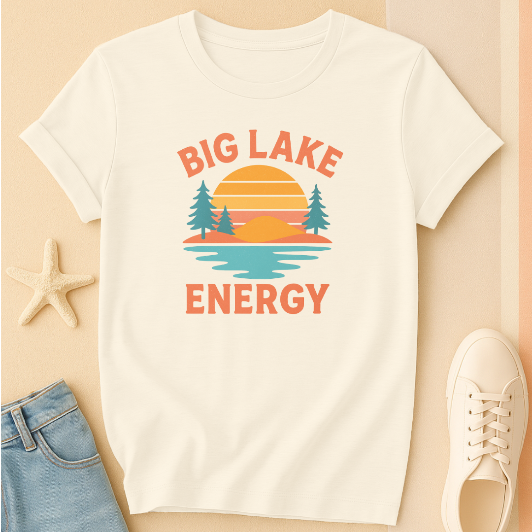 Lake Tree Energy Tee