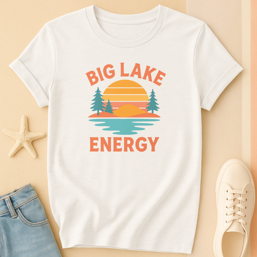 Lake Tree Energy Tee