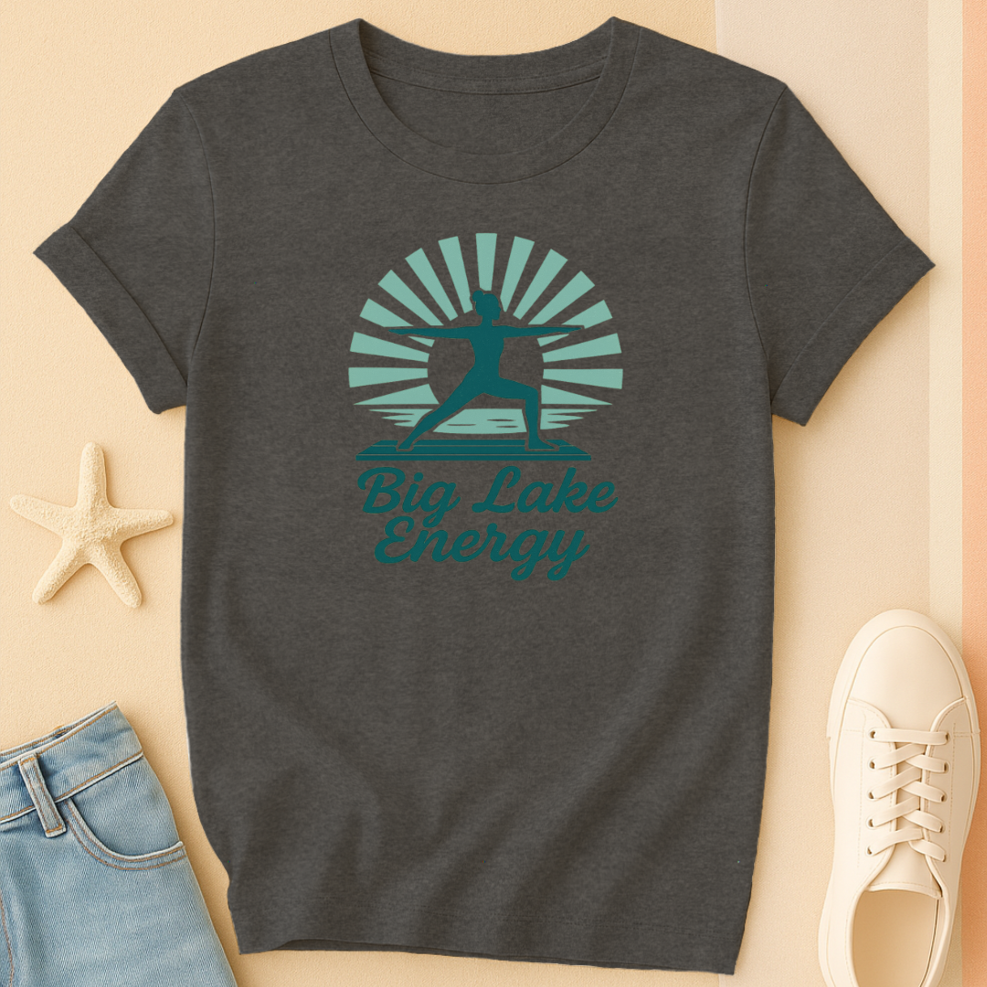 Big Lake Yoga Energy Tee