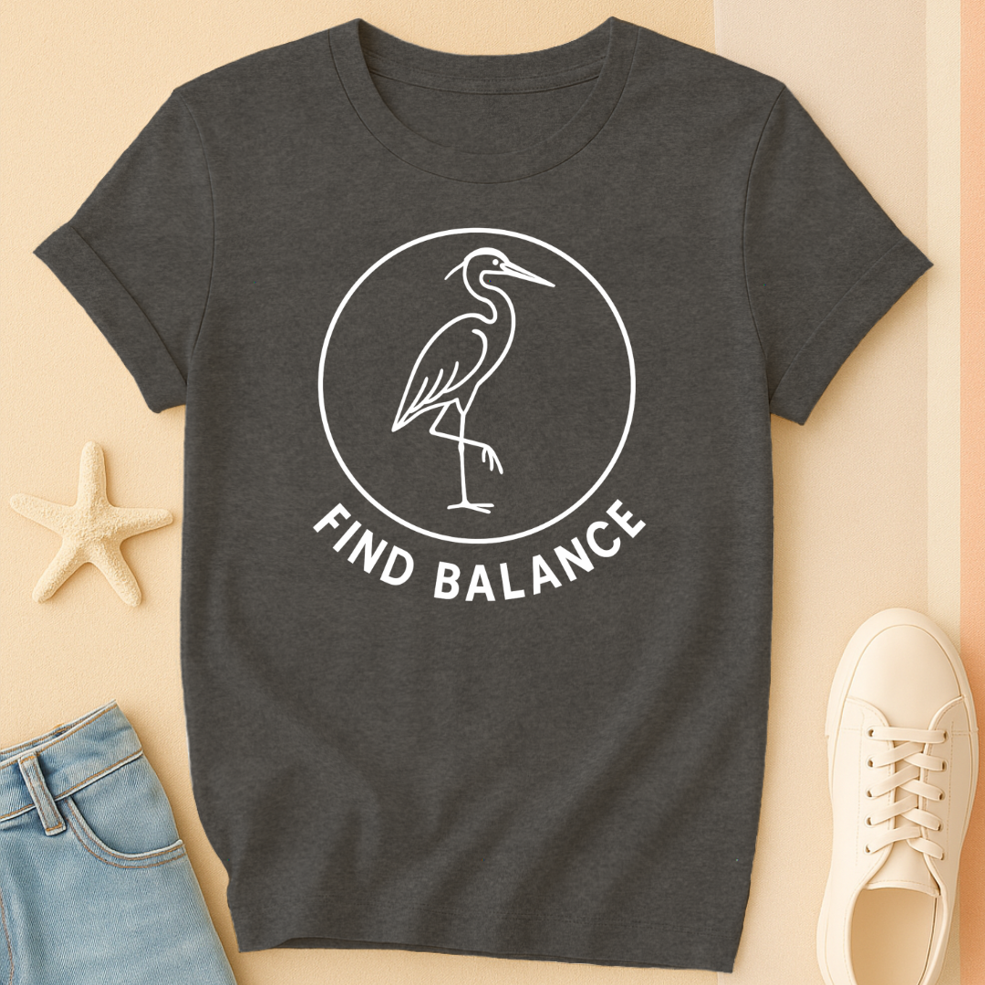 Balance Crane Line Tee