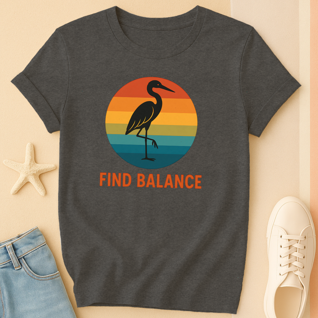 Vintage Crane Balance Tee