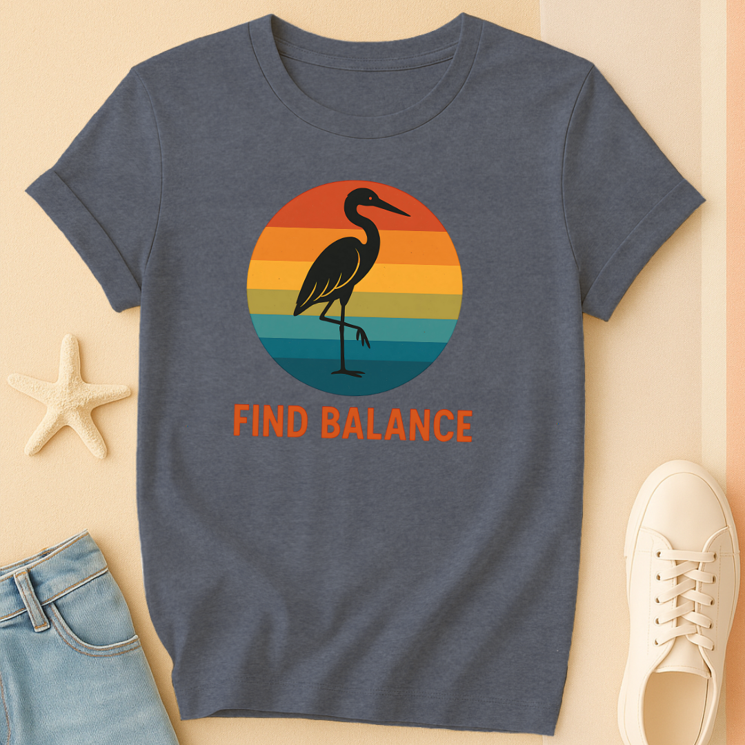 Vintage Crane Balance Tee