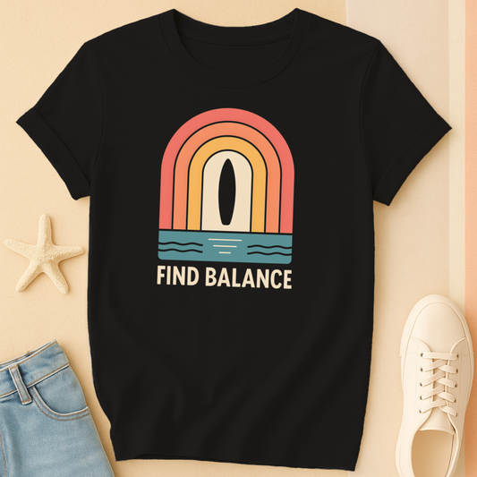 Find Balance Board Tee
