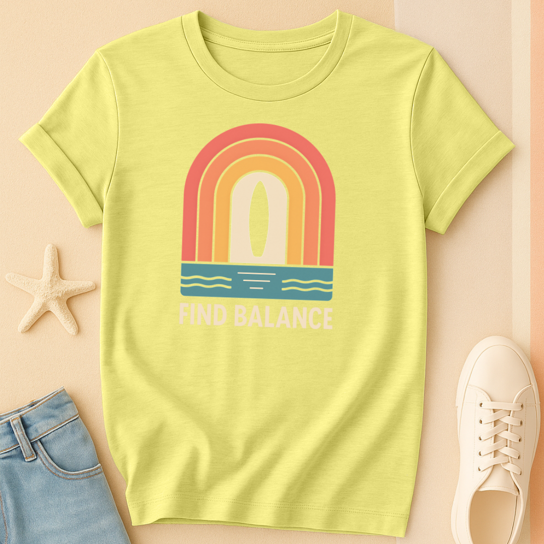 Find Balance Board Tee