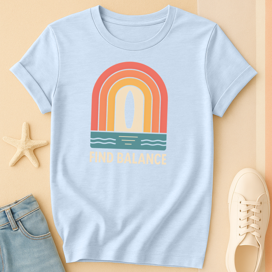 Find Balance Board Tee