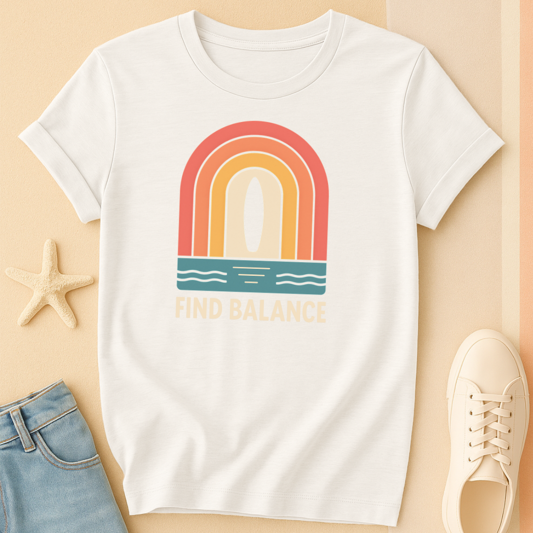 Find Balance Board Tee