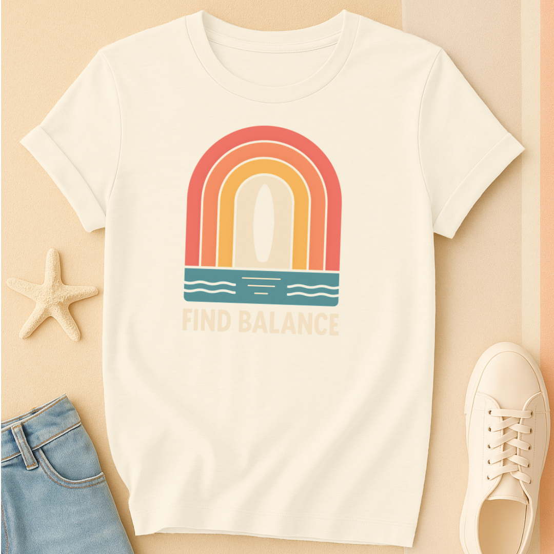 Find Balance Board Tee