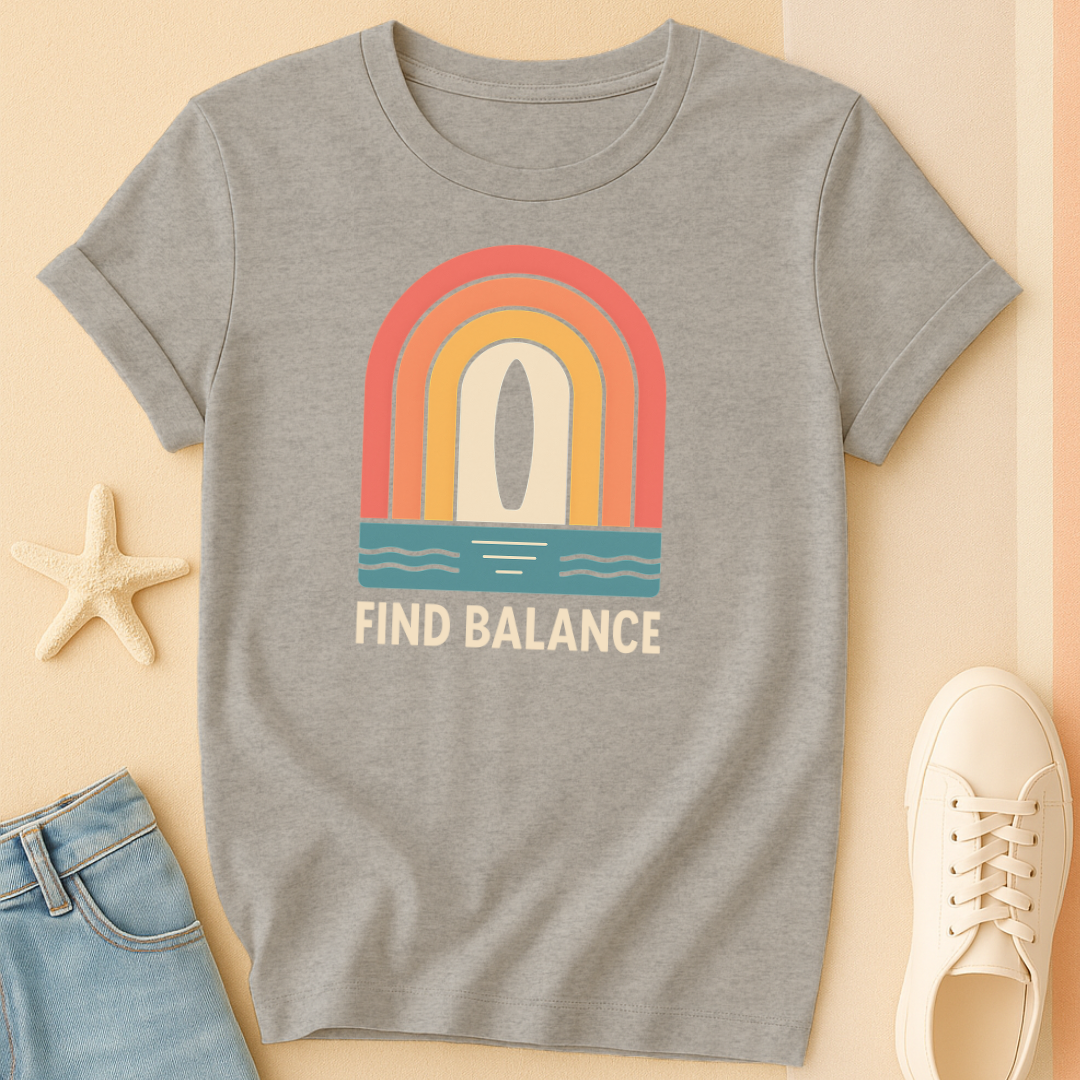 Find Balance Board Tee