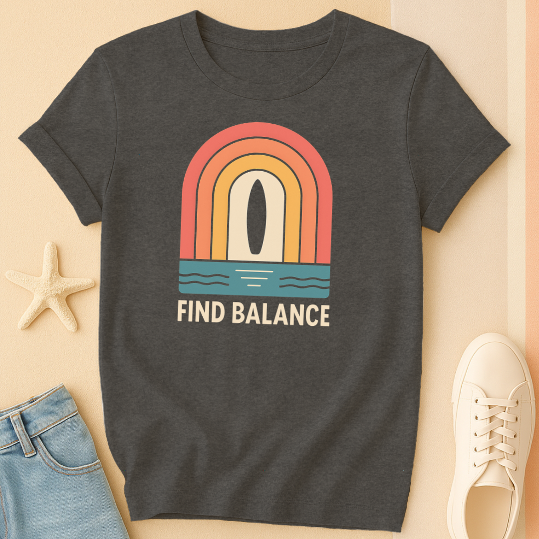 Find Balance Board Tee