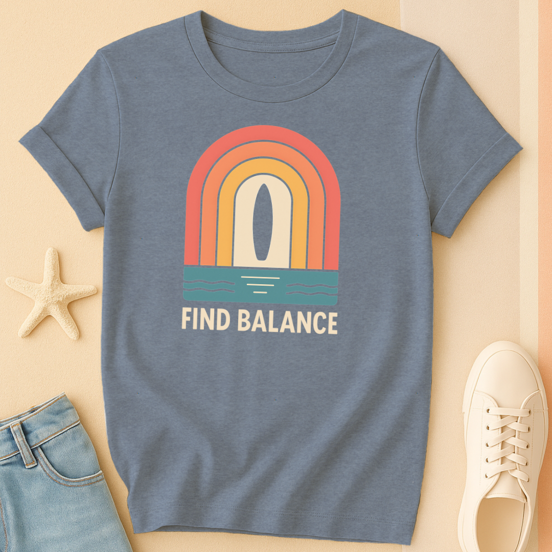 Find Balance Board Tee