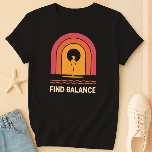 Find Balance Silhouette Tee