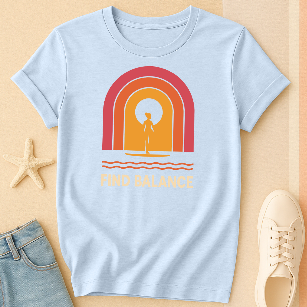 Find Balance Silhouette Tee