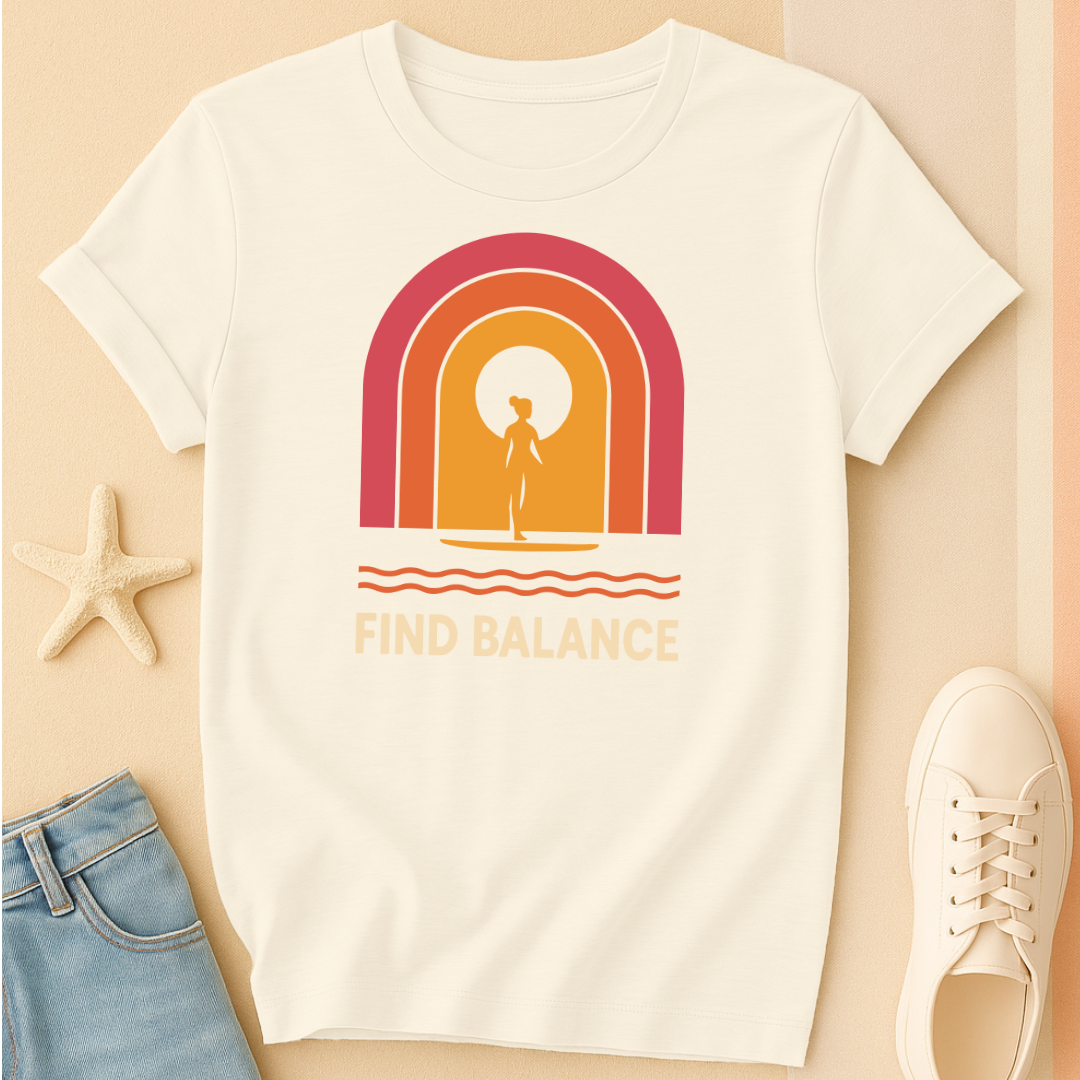 Find Balance Silhouette Tee