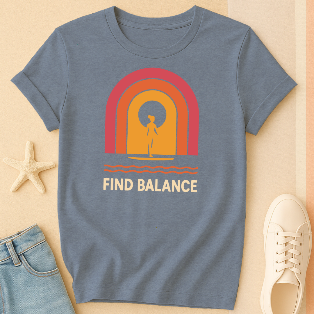 Find Balance Silhouette Tee