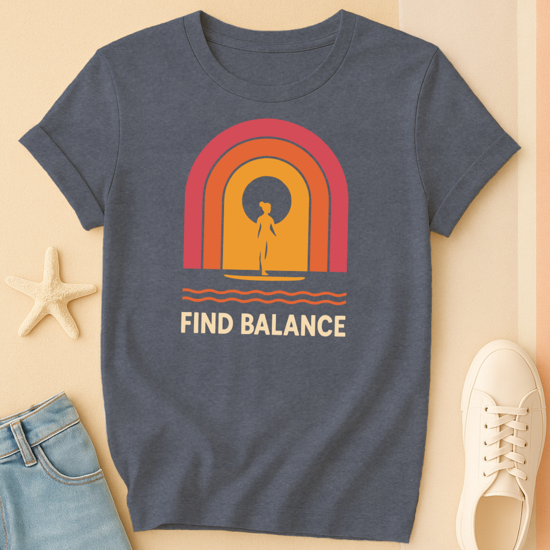 Find Balance Silhouette Tee