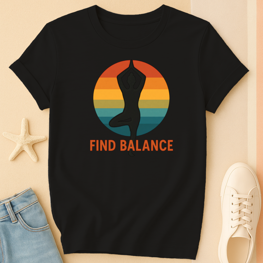 Find Balance Yoga Tee