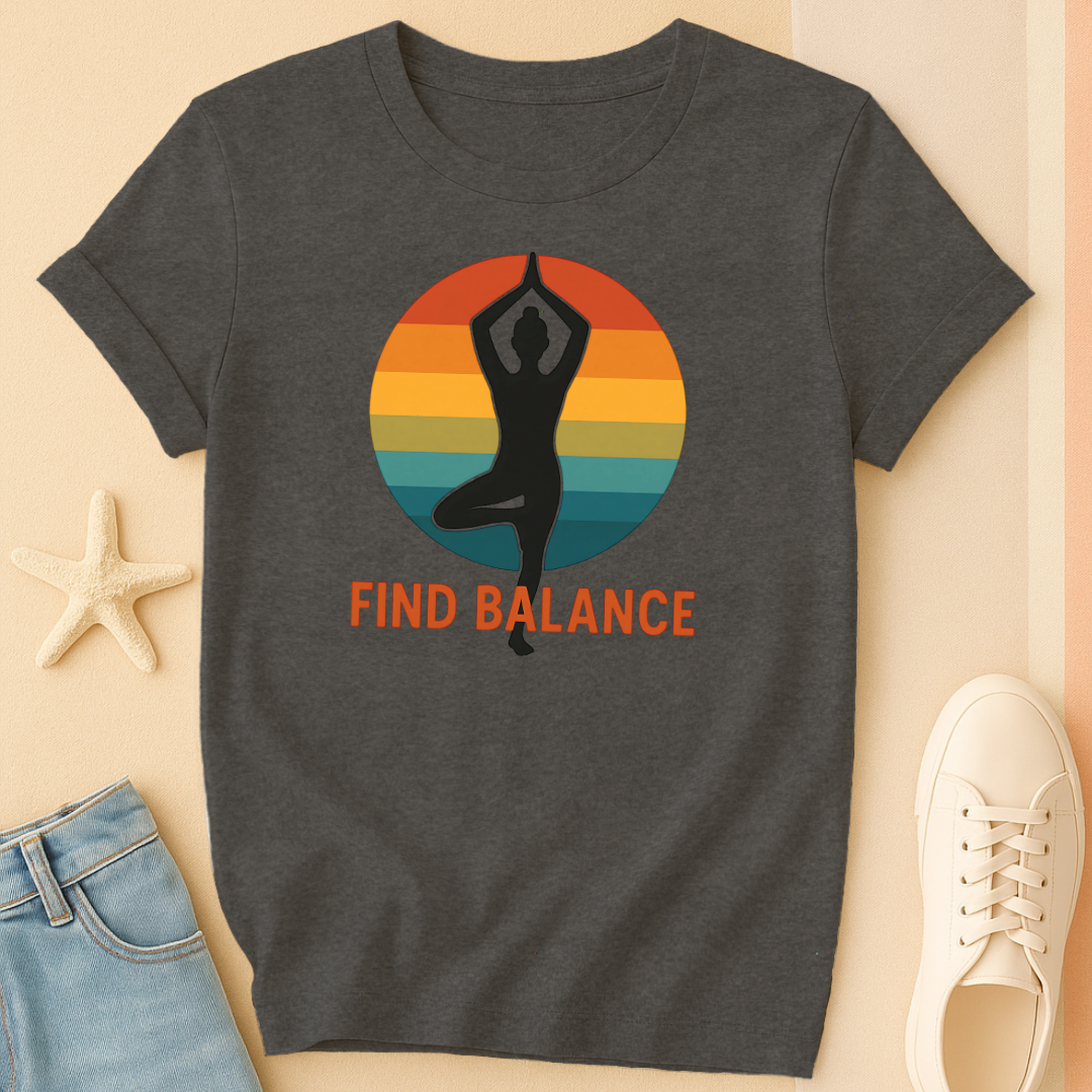 Find Balance Yoga Tee